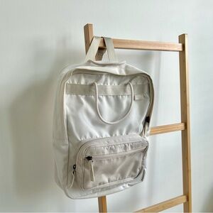Nike white mini backpack